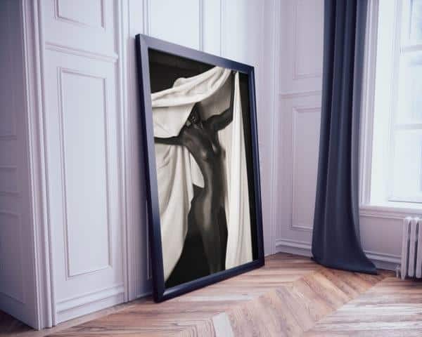 Photo / PRINT Fine Art DRAPED WOMAN 004