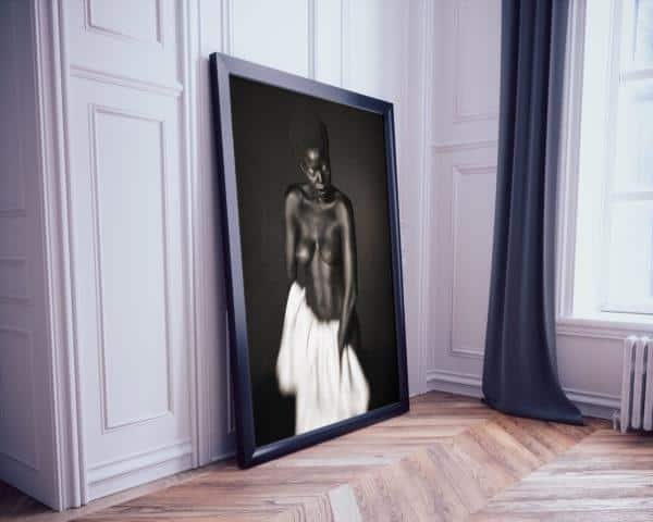 Photo / PRINT Fine Art DRAPED WOMAN 009